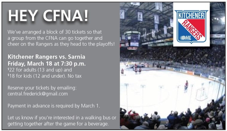 Rangers Game Mar 2016